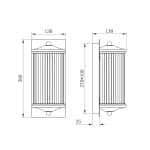 Настенный светильник Glorious 1 brass — изображение 2