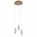 Подвесной светильник OD2439-3 gold/clear — изображение 2