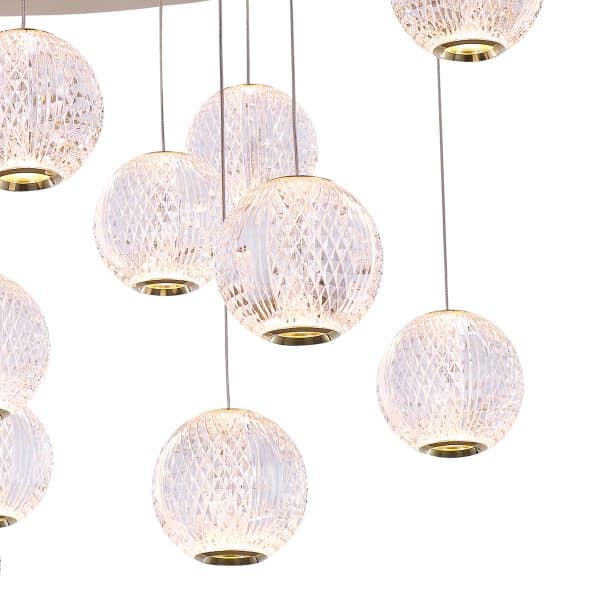 Подвесной светильник MD20001012-17A gold — изображение 2