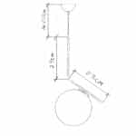 Подвесной светильник KG0825P-1S — изображение 2