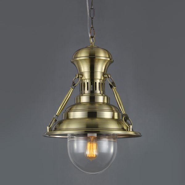 6b4cf264ebc66a7c6376fd023c00eadb Подвесной светильник KM046P brass — изображение 2