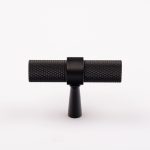 Ручка-кнопка Evora Black T — изображение 2