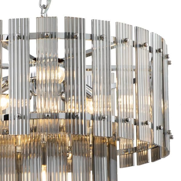 Люстра Ruby 7 chrome/smoky — изображение 2