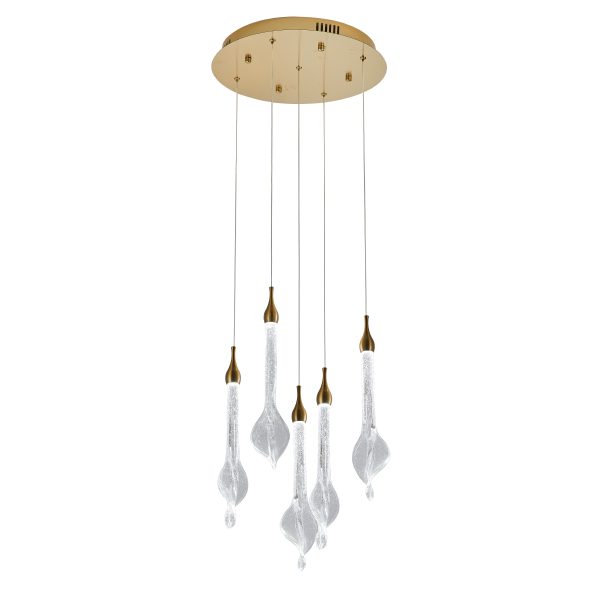 6potpc18hxdj2kt6hhvjb1f6aqkuhwea Подвесной светильник OD2433-5 gold/clear — изображение 2