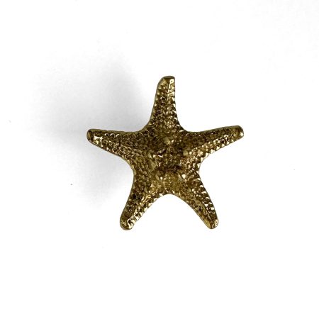 Ручка-кнопка MOS006 brass