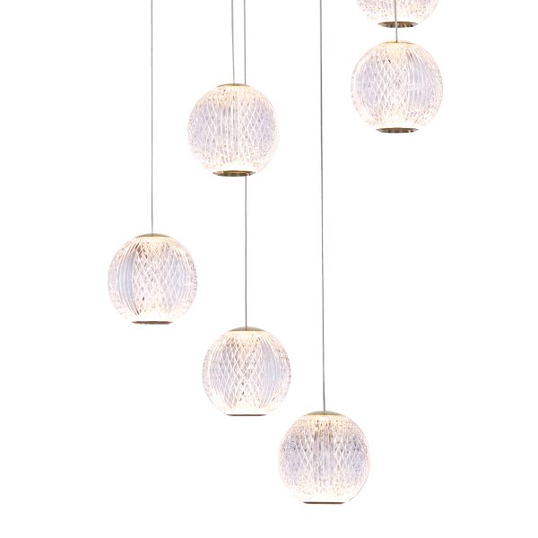 Подвесной светильник MD20001012-12A gold — изображение 2