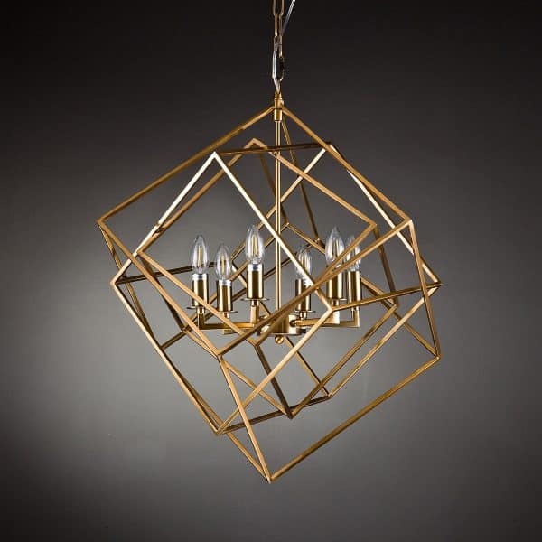 Люстра Matrix 6 brass — изображение 2