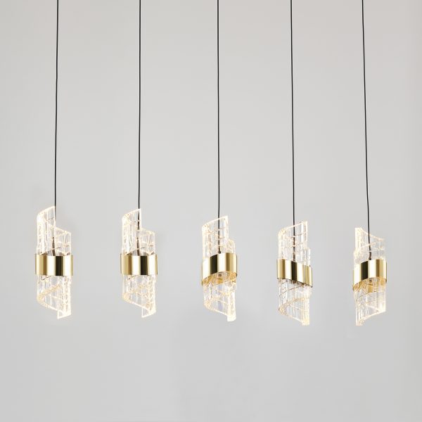 Подвесной светильник MD23001022-5B gold — изображение 2