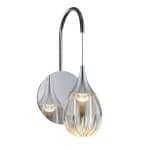 Настенный светильник MB24001004-1A chrome/clear