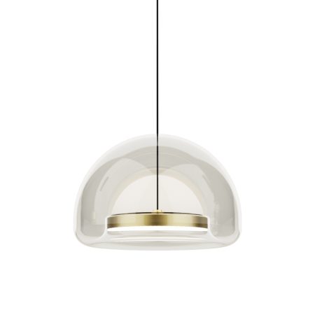 Подвесной светильник MD24030031-1A brass/clear