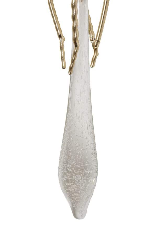 86-B029/1 Бра "Капля" 15*80 см, металл цвет шампань — изображение 3