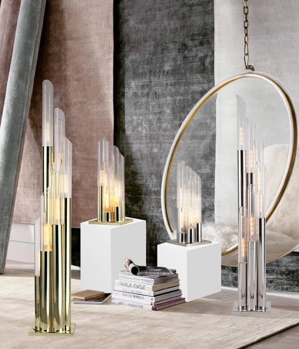 Торшер Draycott 6 gold — изображение 2