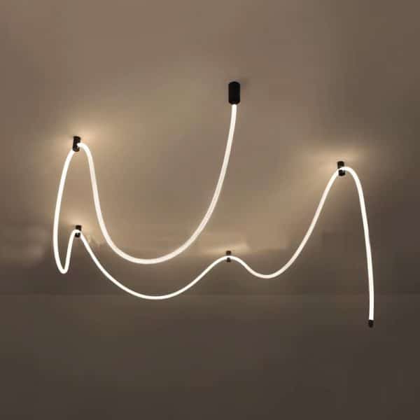 Потолочный светильник 10521C/5M black/white — изображение 2