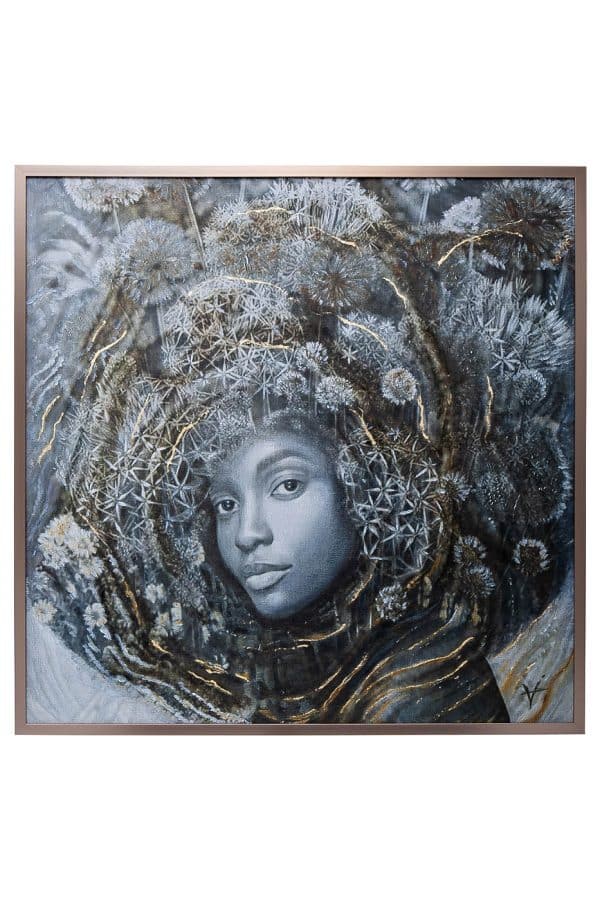 89VOR-AQUARELLE40 Холст "Нежность" 100*100 см