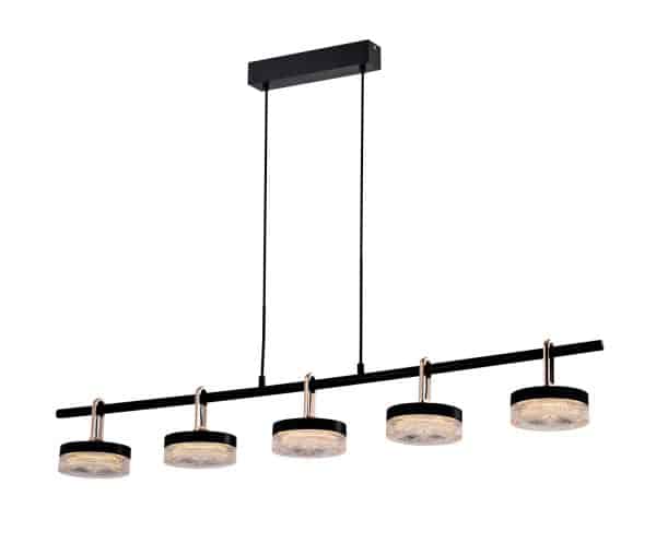 Подвесной светильник P0855-5B black — изображение 2