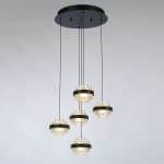 Подвесной светильник MD22030002-5A black/clear — изображение 2