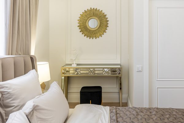 94PR-21904 Зеркало декоративное "Солнце" цвет золото d70см — изображение 3