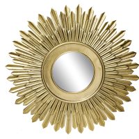 94PR-21904 Зеркало декоративное "Солнце" цвет золото d70см