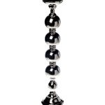 95IM-5209L Подсвечник металлический цвет хром d12*57см