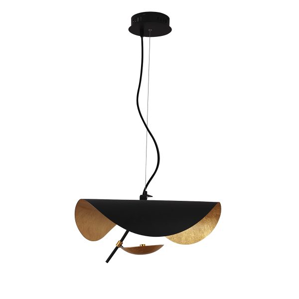 Подвесной светильник 8821P/D400 black/gold — изображение 2