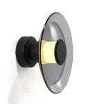 Настенный/Потолочный светильник 8665W/L black/smoky