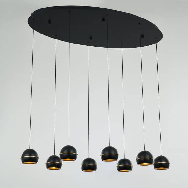 Подвесной светильник MD21001034-8A black/gold — изображение 2