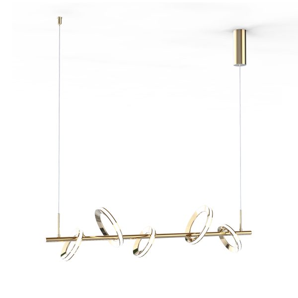 Люстра P0675-5D s-gold — изображение 2