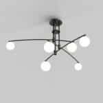 Потолочный светильник 8119P/6 black — изображение 2