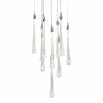 Подвесной светильник Teardrop 10 chrome