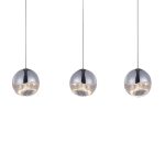 Подвесной светильник Globo 3 nickel