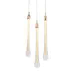 Подвесной светильник Teardrop 3 gold