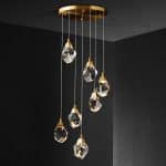 Подвесной светильник 9701P/7R brass — изображение 2