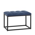 Банкетка Хостен велюр синий