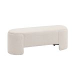 Банкетка Taks букле белый