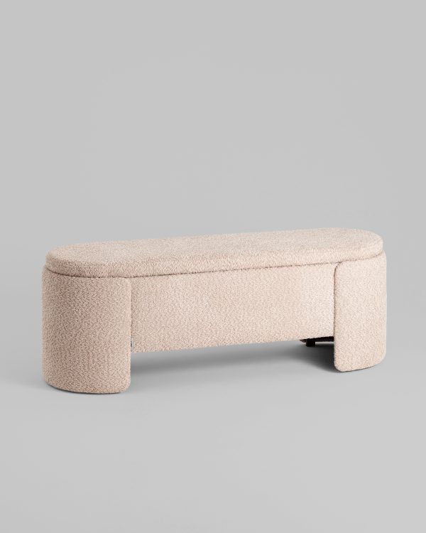 banketka-taks-s-mestom-dlja-hranenija-bukle-kapuchino-1 Банкетка Taks с местом для хранения букле капучино — изображение 2