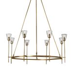Люстра Torche De Verre 8 gold