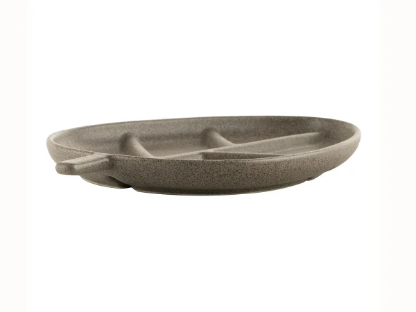 Блюдо сервировочное Dancing Leaves коричневый — изображение 3