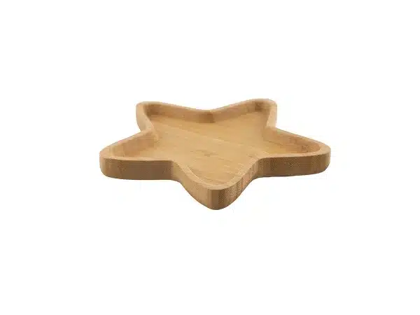 Блюдо сервировочное Звезда бамбук