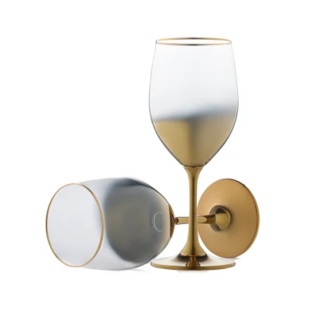 Бокал для вина с Золотым напылением 250 мл