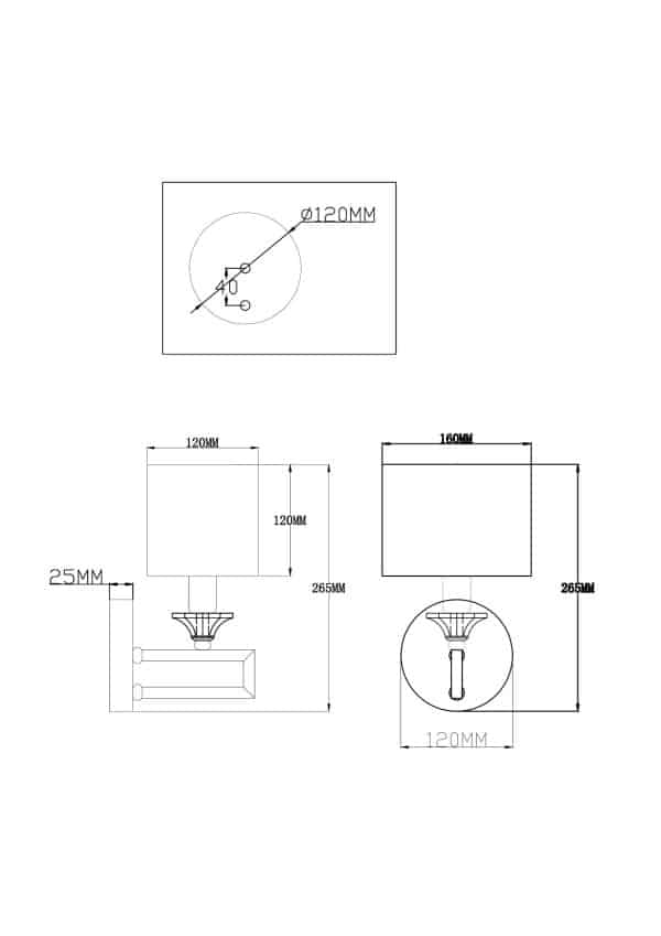 Бра Moderli V2620-1W Katar — изображение 3