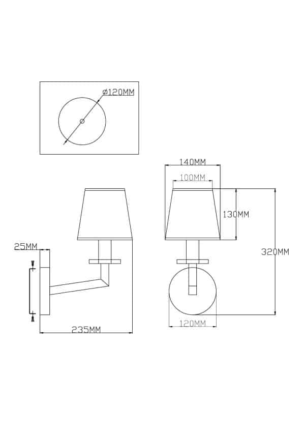 Бра Moderli V2670-1W Anna — изображение 3