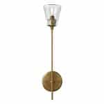 Настенный светильник Torche De Verre 1 light gold