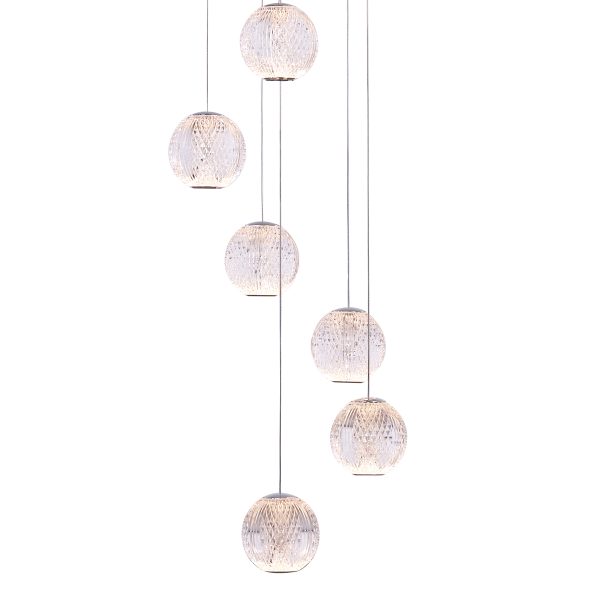 Подвесной светильник MD20001012-14A chrome — изображение 2