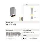 Спот 71-85-5046 warm white silver — изображение 2