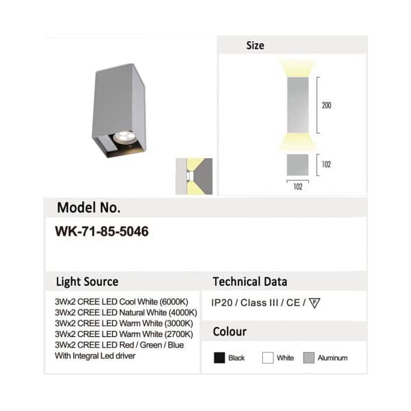 Спот 71-85-5046 warm white silver — изображение 2