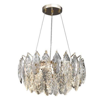 Люстра D8011P/R-600 gold/smoky