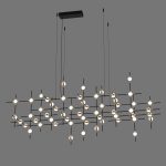 Люстра Molecular 55 black/gold — изображение 2