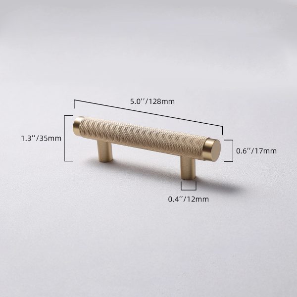 Ручка-скоба HK011 10.2 cm brass — изображение 2