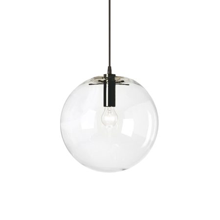Подвесной светильник Ball 40 black/clear