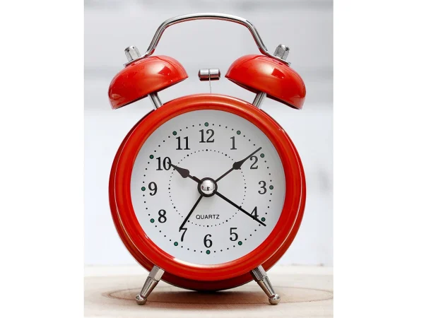 Часы будильник Эврика красный — изображение 3